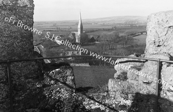 ROUND TOWER VIEWS FROM FRANCISICIAN CHURCH